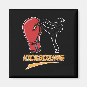 Unique Kickboxing Boxing Glove Design  Magnet