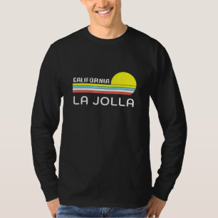 Unique La Jolla California Retro Sunset Graphic No T-Shirt