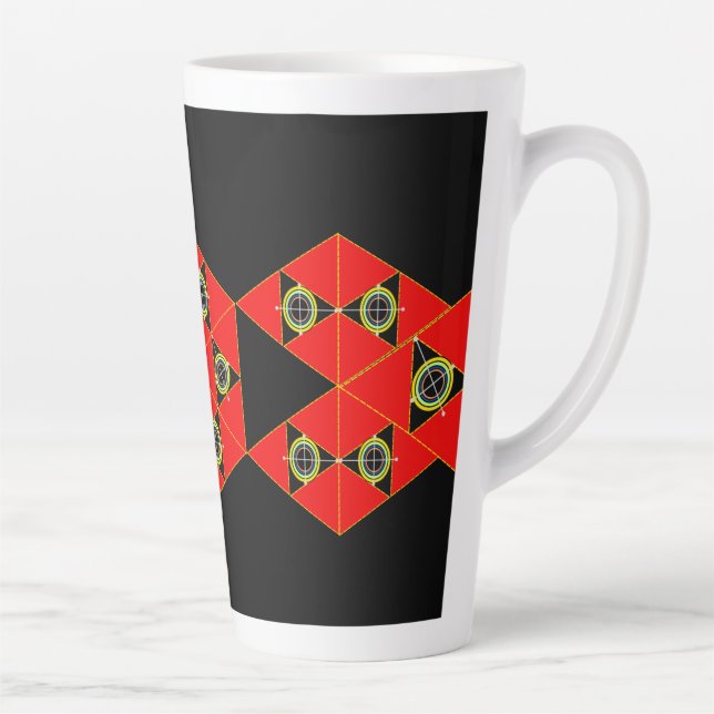 Unique Latte Mug Designs - Customisable Coffee Mug (Right)