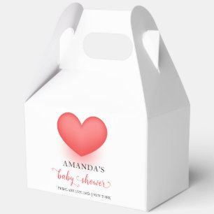 Unique Little Sweetheart Valentine Baby Shower  Favour Box