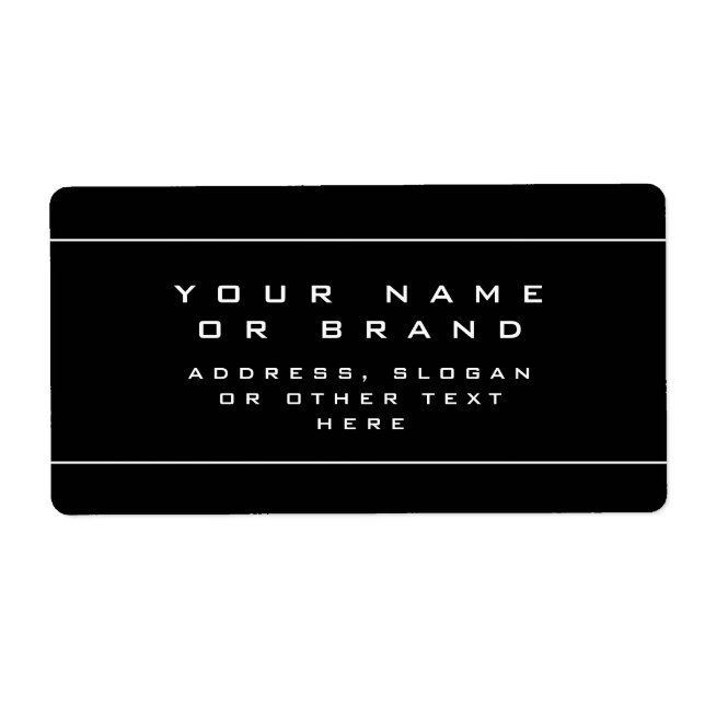 Unique Looking Black & White (Front)