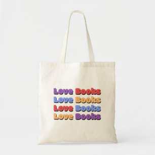 Unique Love Books Tote Bags
