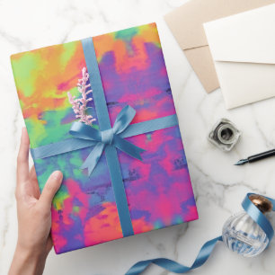 Unique Love Celebration Joyful Birthday Party Wrapping Paper