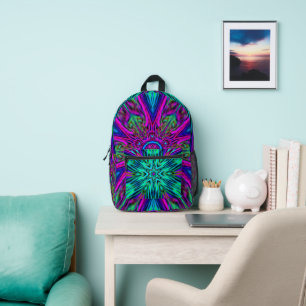 unique Mandala design Printed Backpack