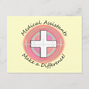 Unique Medical Assistant Gifts Postcard