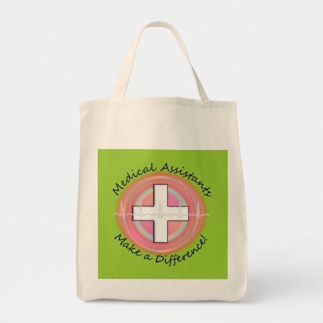 Unique Medical Assistant Gifts Tote Bag (Front)