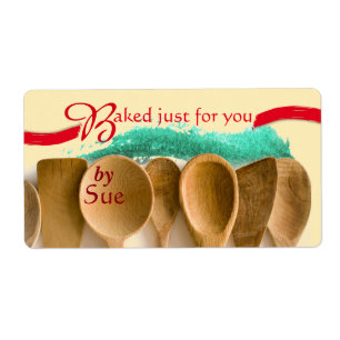 Unique Modern Baked by You Labels