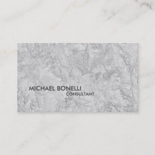 Unique Modern Grey Background Consultant Business Card