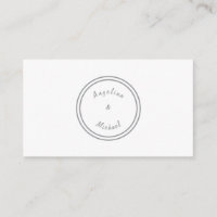 Unique Modern Minimalist Plain