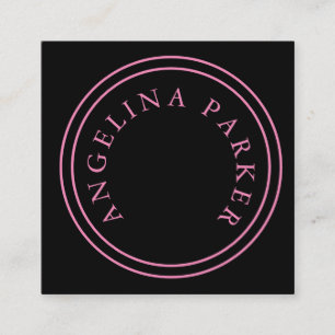 Unique Modern Minimalist Plain Enclosure Card