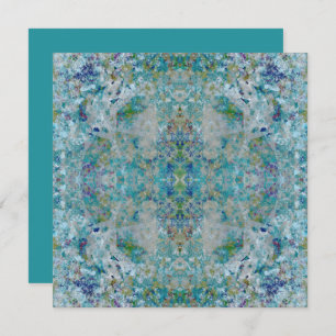 Unique Modern One Of A Kind Abstract Art Design Card