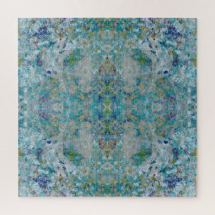 Unique Modern One Of A Kind Abstract Art Design Jigsaw Puzzle