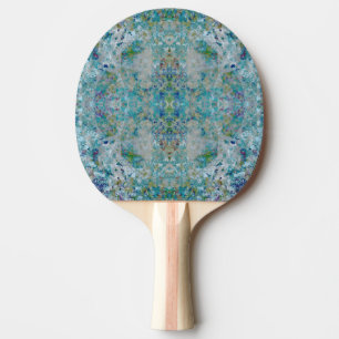 Unique Modern One Of A Kind Abstract Art Design Ping Pong Paddle