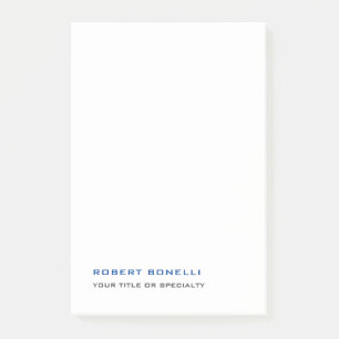Unique Modern Premium Pearl Minimalist Post-it Notes