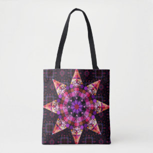 Unique Modern Star Tote Bag