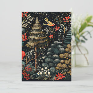Unique Modern Whimsical Non Photo Christmas Card