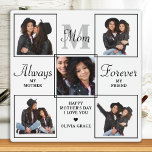 Unique MOM Personalised Monogram 5 Photo Collage Plaque<br><div class="desc">Surprise mum this mothers day with a personalised 5 photo unique mother poem & monogram plaque. "Always My Mother, Forever My Friend" Personalise this mum plaque with favourite photos, message and name.. Visit our collection for the best mum mother's day gifts and personalised mum gifts. COPYRIGHT © 2022 Judy Burrows,...</div>