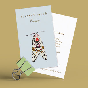 Unique Moth Creative Designer Business Card
