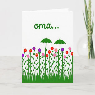 Unique Mothers Day Flower Card