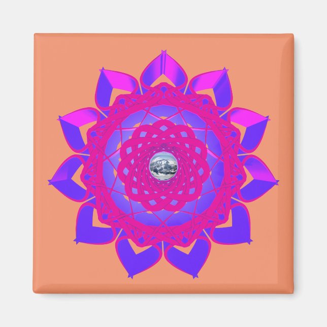 Unique Mystical Design Magnet (Front)