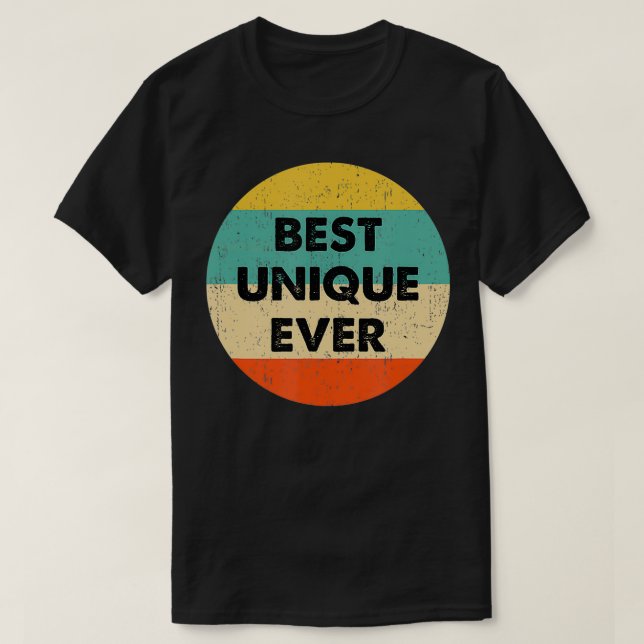 Unique Name  T-Shirt (Design Front)