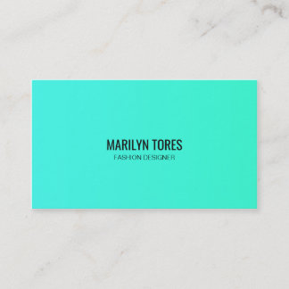 ★ Unique Neon Modern Custom Business Card ★