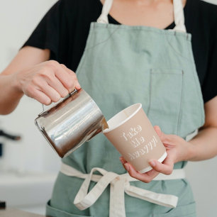 Unique Neutral design By Take me Away  Paper Cups