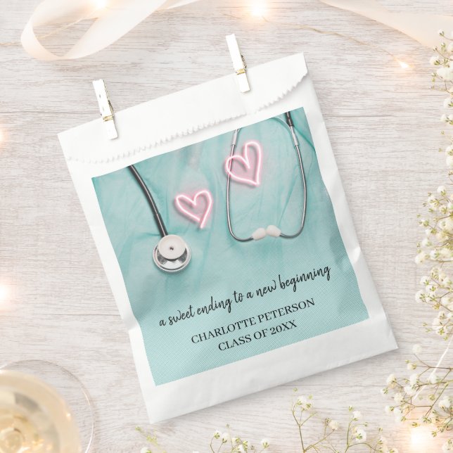 Unique Nurse Doctor  Graduation Party Favour Bags (Clipped)