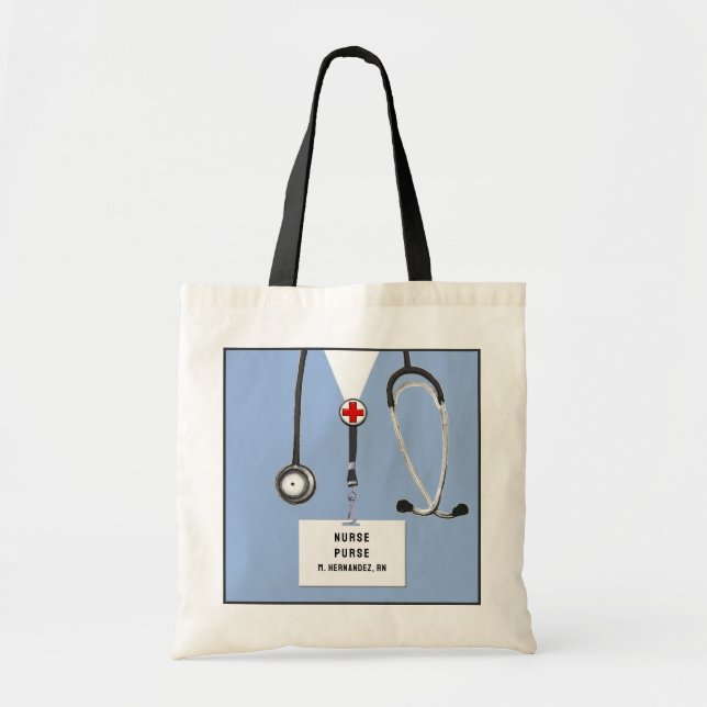Unique Nurse Tote Bag (Front)