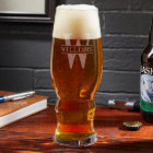 Unique Oakmont Engraved IPA Beer Glass