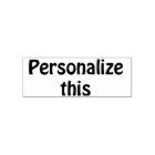 Unique one of a kind personalised