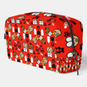 Unique Orange New Baby Gift  Dopp Kit