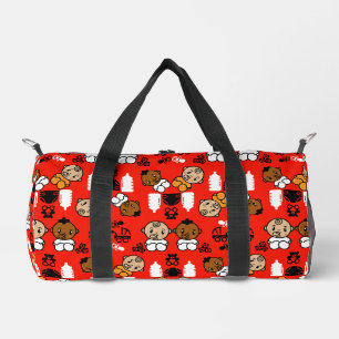 Unique Orange New Baby Gift Duffle Bag