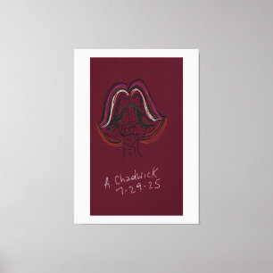 Unique Original Animation Stretched Canvas