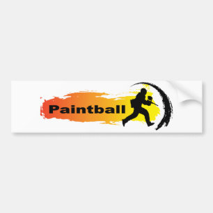 Unique Paintball Bumper Sticker