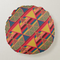 Unique Pan African Colourful Triangle Pattern