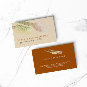 Unique Pastel Colour Pastry Cake Bakery Cooker Che Business Card