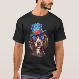 Unique Patriotic 4th Of July Plott Hound Dog Ameri T-Shirt