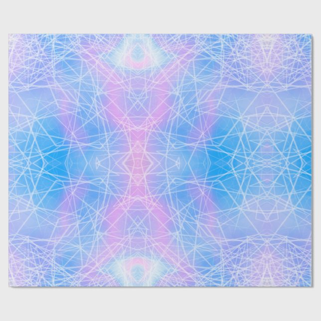 Unique Pattern Abstract  Wrapping Paper (Flat)