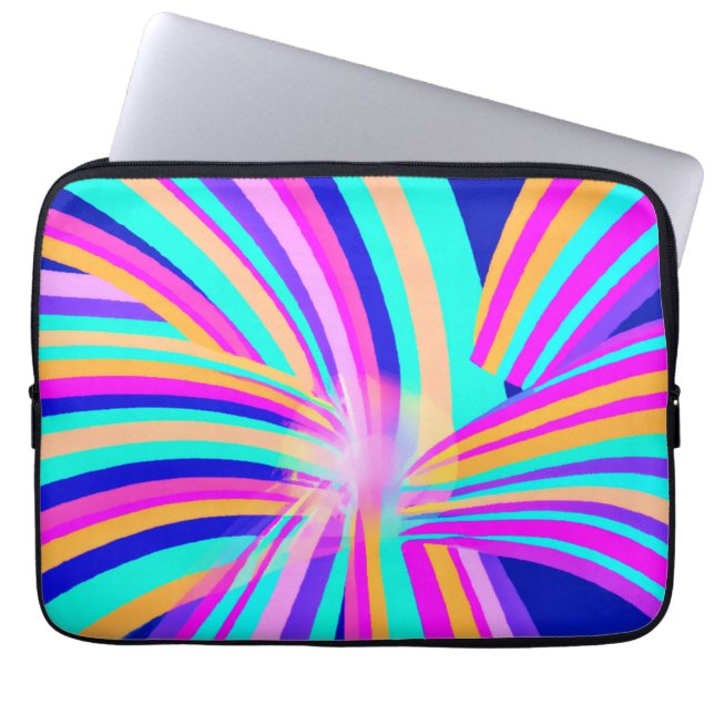 Unique Pattern Art Design Laptop Sleeve (Front)