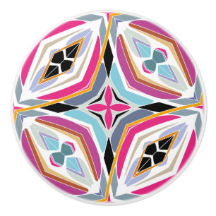 Unique Pattern Design Ceramic Knob