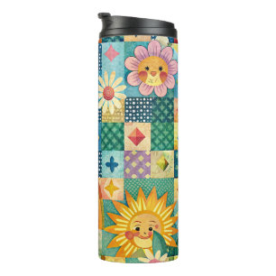 unique pattern design thermal tumbler