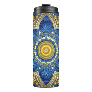 Unique Pattern Design Thermal Tumbler