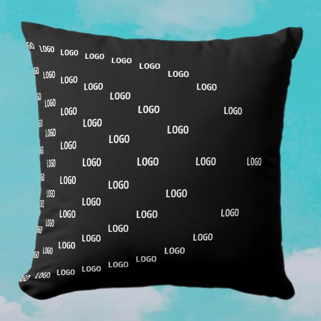 Unique Pattern Featuring Your Logo/Uploaded Image Cushion (Creator Uploaded)