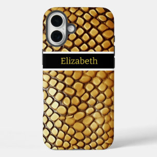 Unique patterns of a poisonous snake’s skin iPhone 16 plus case