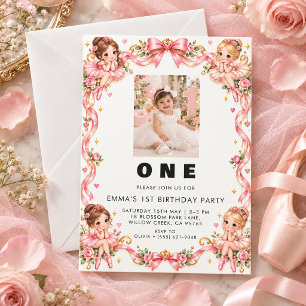 Unique Personalised Birthday Party Invitation