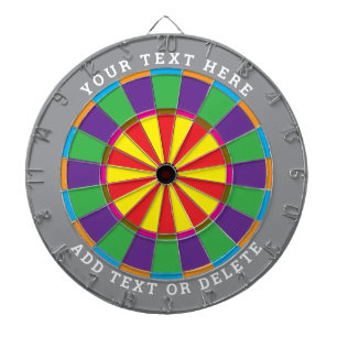 Unique Personalised Customisable Dartboard
