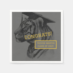 Unique Personalised Graduation Napkin
