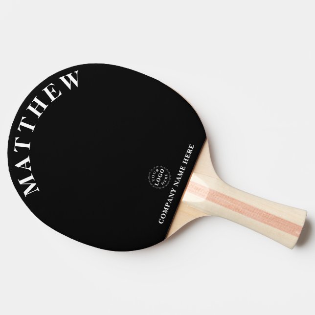 Unique Personalised Ping Pong Paddle Gift (Side)