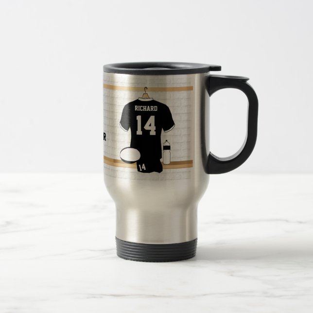 Unique Personalised Rugby Fan mugs (Right)